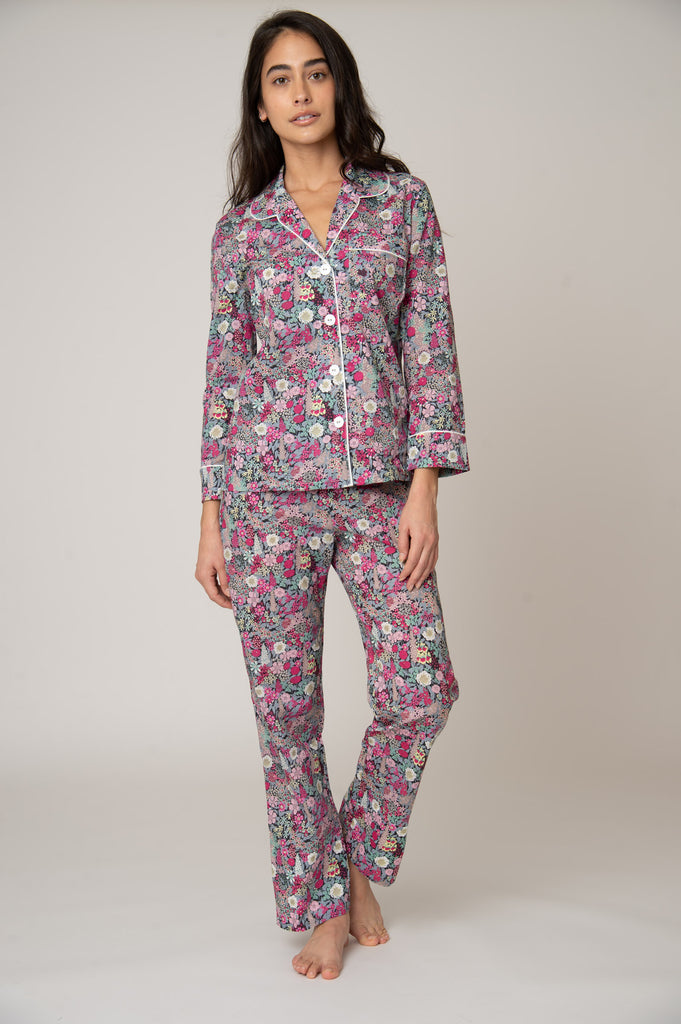 Broad Beach Cotton Pajama Set - Ciara