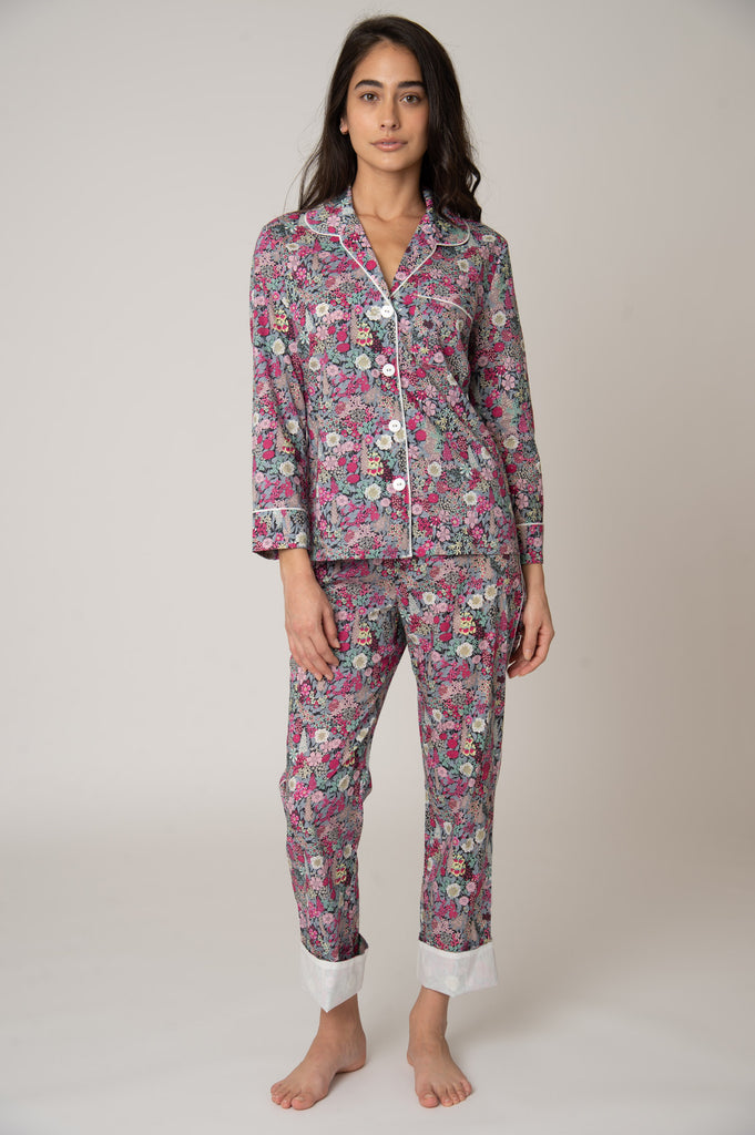 Broad Beach Cotton Pajama Set - Ciara