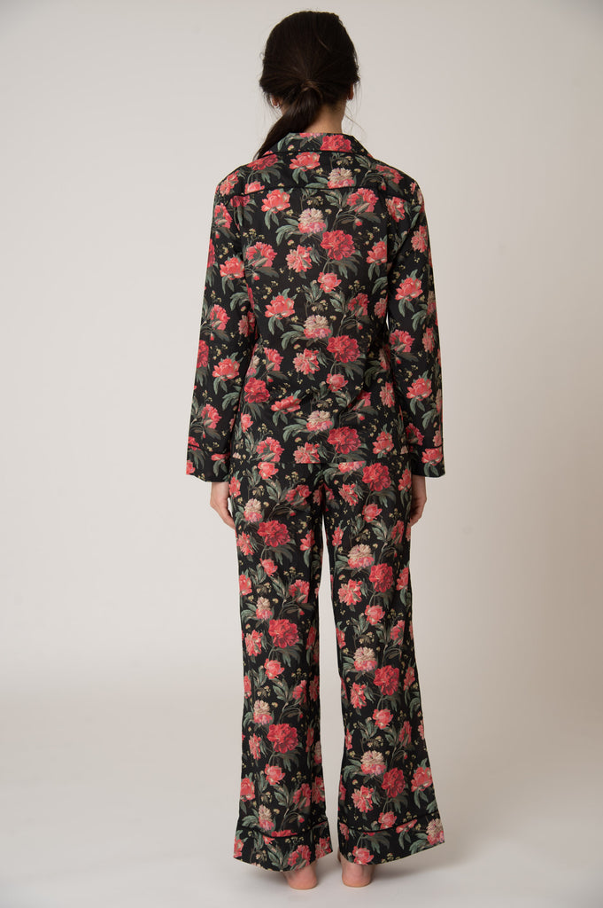 Colony Cotton Pajama Set - Decadent Blooms