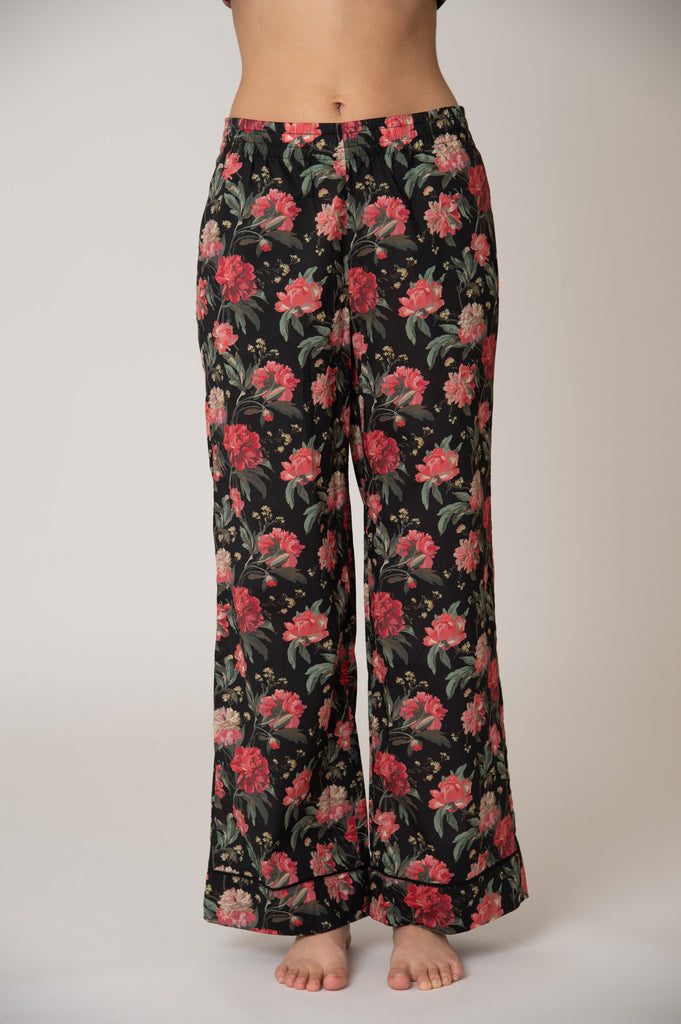 Colony Cotton Pajama Set - Decadent Blooms